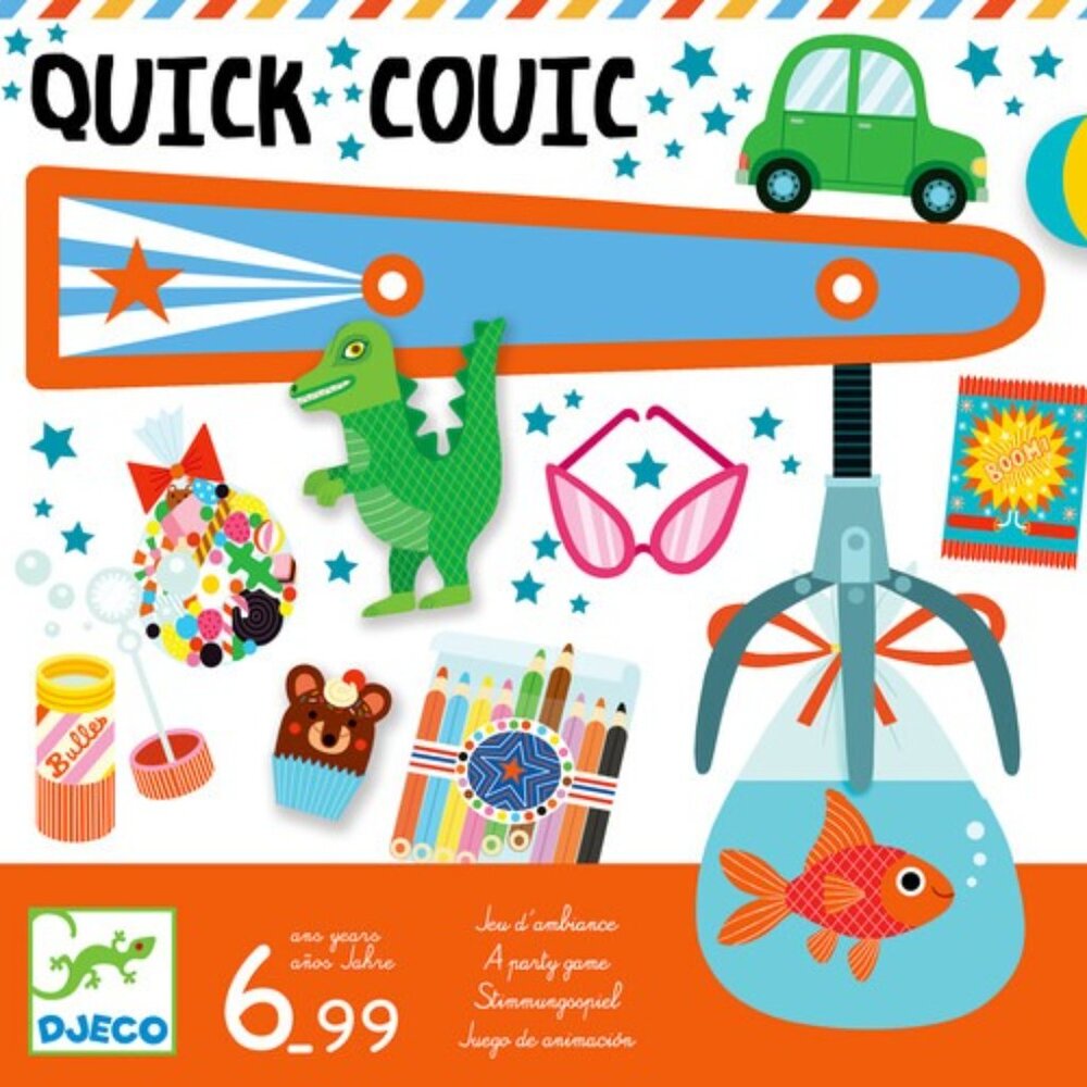 Djeco Game-Quick Couic Fun Family & Party Game For Age 6+New Sealed
